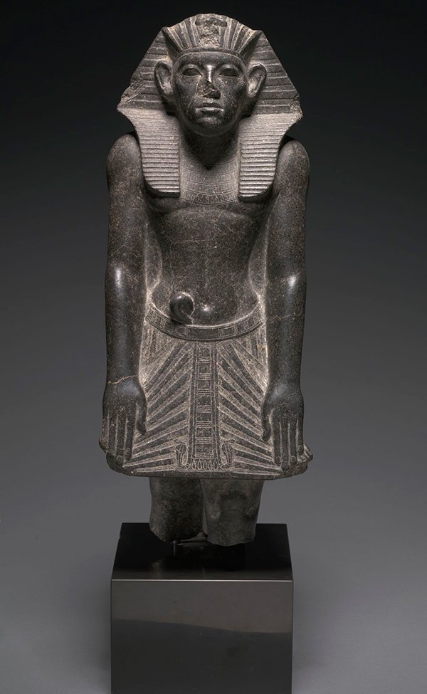 Statue of Amenemhat I, also known as Amenemhet I, ancient Egyptian pharaoh and the first king of the Twelfth Dynasty of the Middle Kingdom.